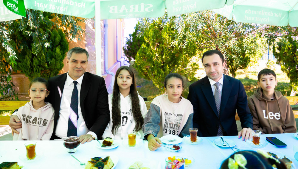 Dövlət Suverenliyi Günü münasibətilə şəhid əmanətləri üçün Ağbulaq İstirahət Mərkəzində düşərgə təşkil olunub<font color=red> - FOTOLAR</font>