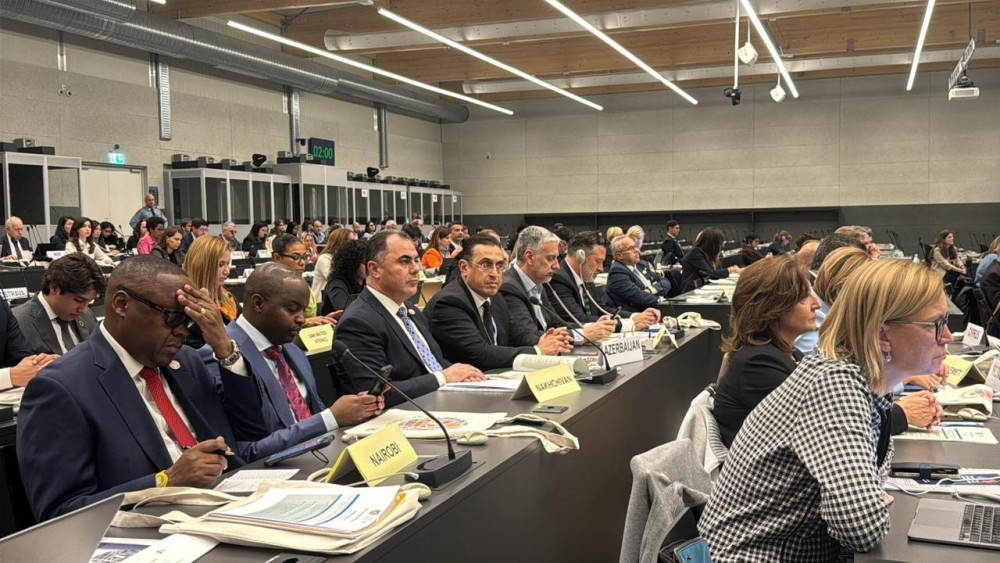 Naxçıvan Şəhər İcra Hakimiyyətinin başçısı Cabbar Musayev BMT-nin Merlər Forumunda iştirak edir<font color=red> - FOTOLAR</font>