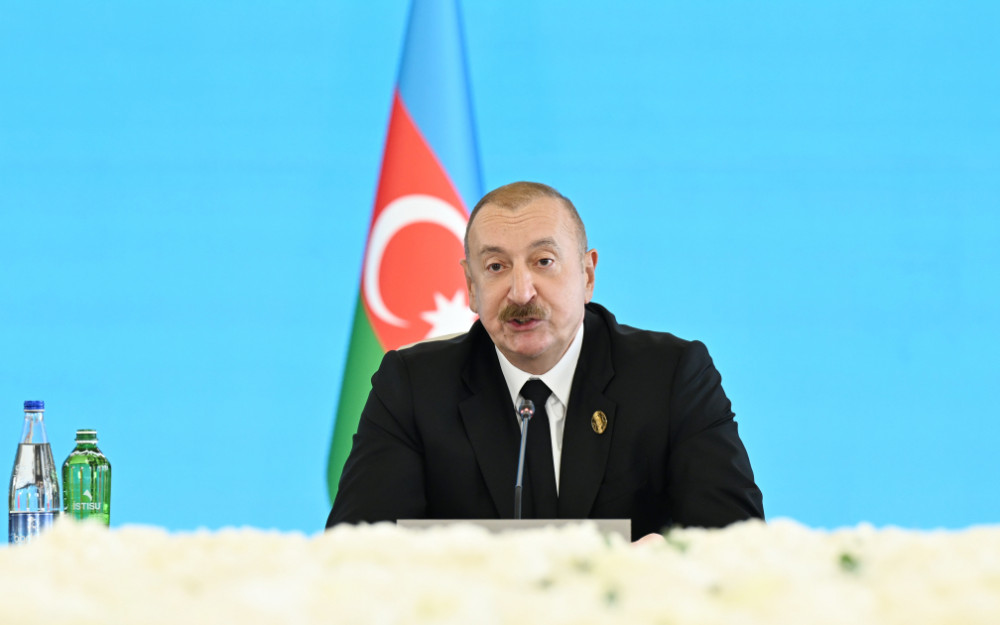 Qəbələdə Türk Dövlətləri Təşkilatının Dövlət Başçıları Şurasının 12-ci Zirvə Görüşü keçirilir Prezident İlham Əliyev tədbirdə çıxış edib<font color='red'> - YENİLƏNİB 2</font><font color=red> - FOTOLAR</font>