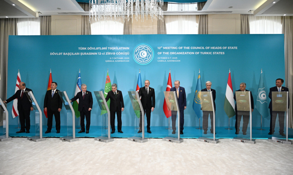 Türkmənistan tərəfindən Füzulidə tikiləcək məscidin onlayn formatda təməli qoyulub<font color=red> - FOTOLAR</font>