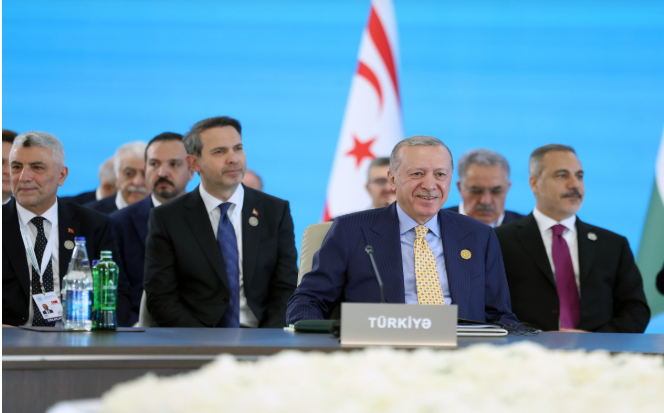 Ərdoğan TDT-nin Qəbələ sammitindən paylaşım edib<font color=red> - FOTOLAR</font>