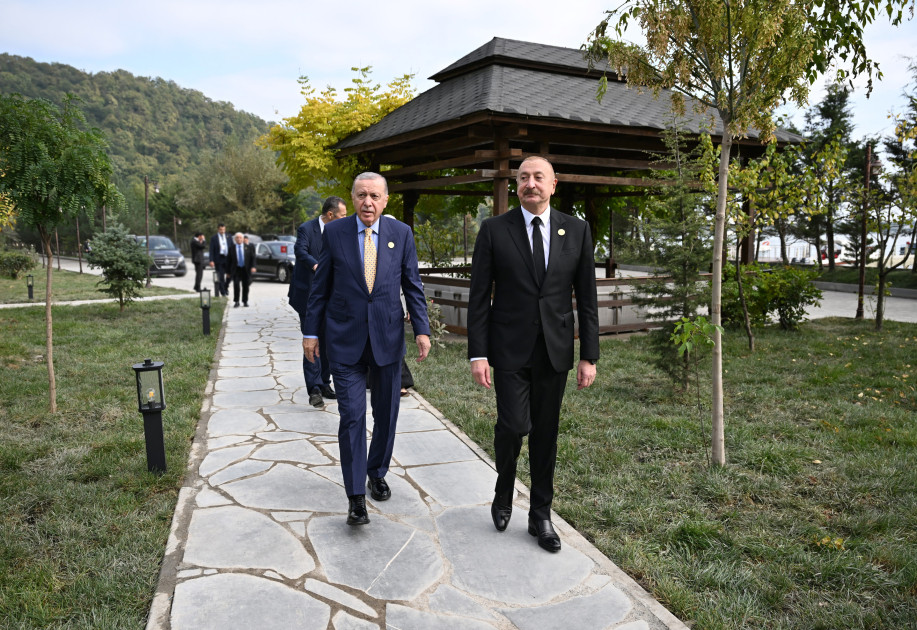 Qəbələdə TDT-nin Zirvə Görüşündə iştirak edən dövlət və hökumət başçılarının şərəfinə rəsmi nahar verilib<font color=red> - FOTOLAR</font>