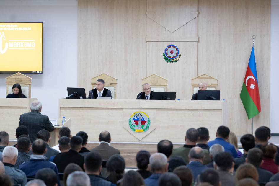 Ruben Vardanyanın məhkəməsində zərərçəkmişlərin hüquqi varislərinin və zərərçəkmiş şəxslərin ifadələri dinlənilib<font color=red> - FOTOLAR</font>