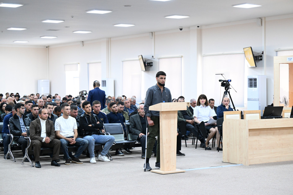 Ruben Vardanyanın məhkəməsində zərərçəkmişlərin hüquqi varislərinin və zərərçəkmiş şəxslərin ifadələri dinlənilib<font color=red> - FOTOLAR</font>