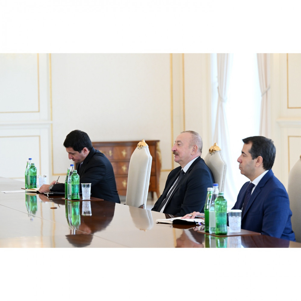 Prezident İlham Əliyev Xorvatiya parlamentinin nümayəndə heyətini qəbul edib<font color=red> - FOTOLAR</font>