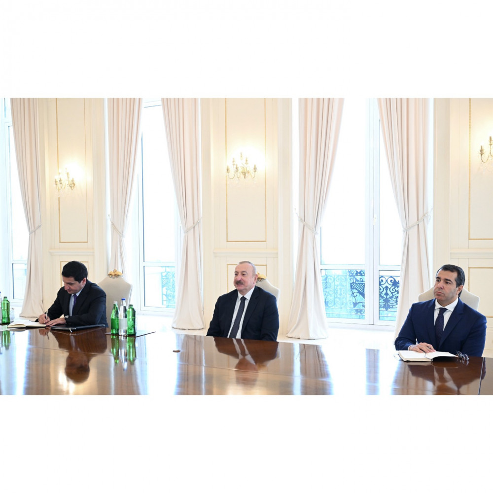 Prezident İlham Əliyev Xorvatiya parlamentinin nümayəndə heyətini qəbul edib<font color=red> - FOTOLAR</font>
