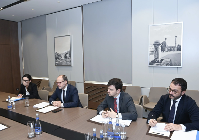 Azərbaycan və İspaniya XİN-ləri arasında siyasi məsləhətləşmələr keçirilib<font color=red> - FOTOLAR</font>