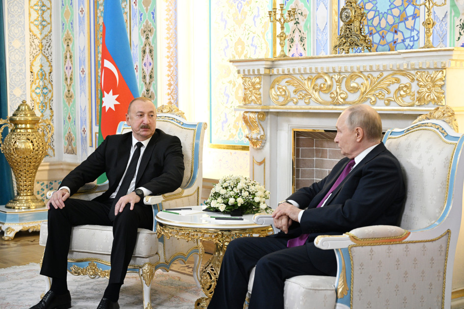 Düşənbədə Azərbaycan Prezidenti İlham Əliyevin Rusiya Prezidenti Vladimir Putin ilə təkbətək görüşü olub<font color='red'> - YENİLƏNİB 2</font><font color=red> - FOTOLAR</font>