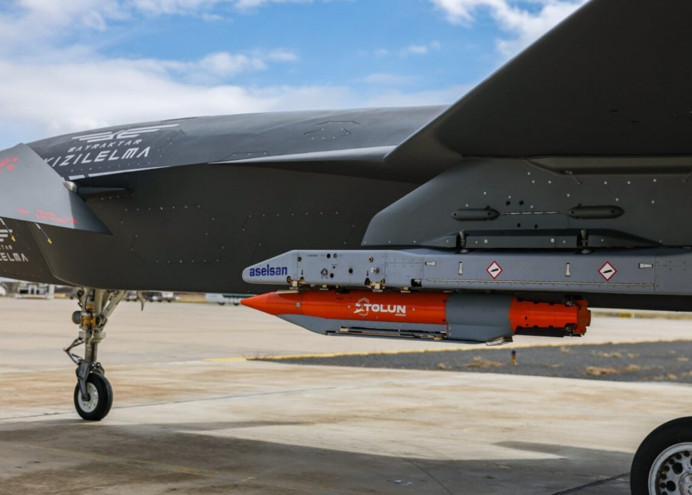 “Bayraktar KIZILELMA” ilk atışda hədəfi dəqiqliklə vurdu <font color=red> - FOTOLAR</font>