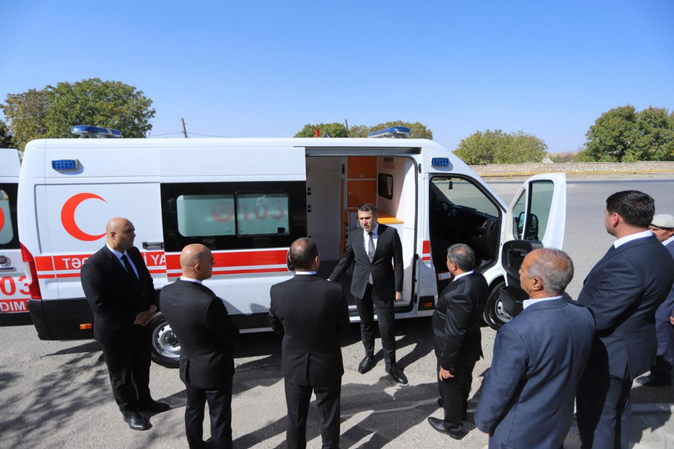 Kəngərli rayonunda Təcili Tibbi Yardım Xidmətinin yeni geolokasiyası istifadəyə verilib<font color=red> - FOTOLAR</font>