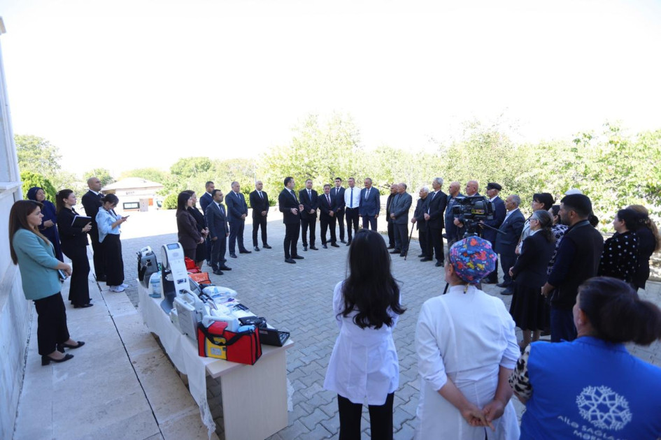 Kəngərli rayonunda Təcili Tibbi Yardım Xidmətinin yeni geolokasiyası istifadəyə verilib<font color=red> - FOTOLAR</font>