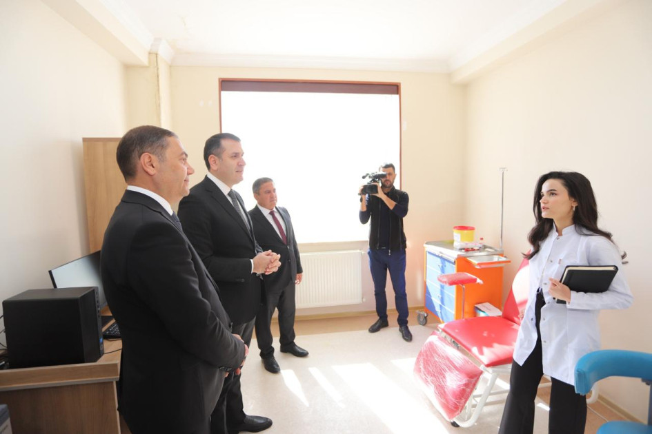 Kəngərli rayonunda Təcili Tibbi Yardım Xidmətinin yeni geolokasiyası istifadəyə verilib<font color=red> - FOTOLAR</font>