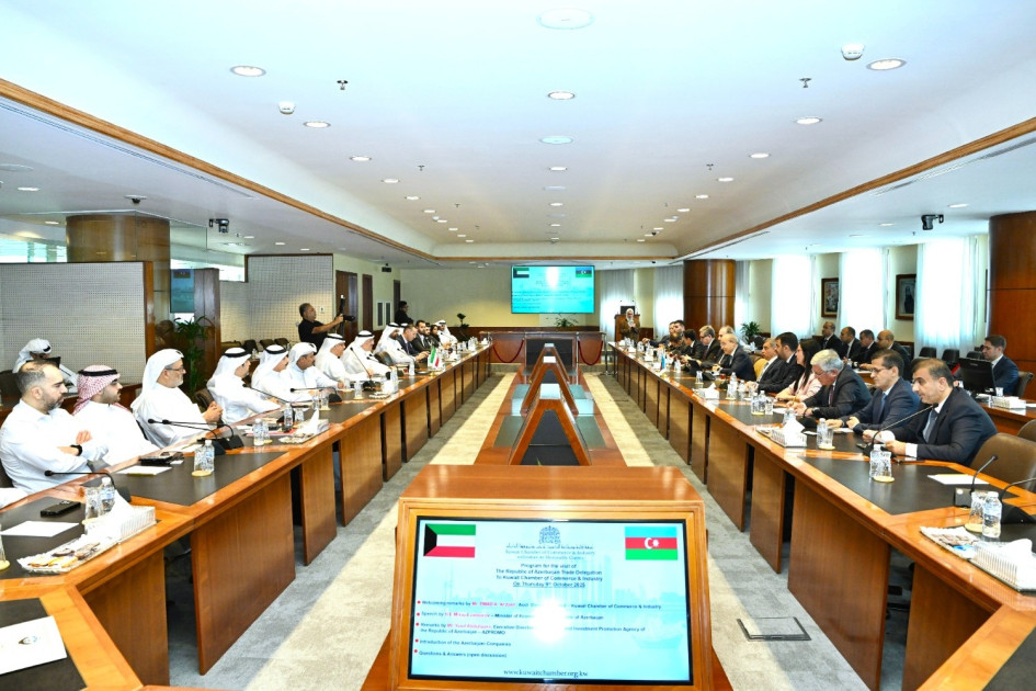 Azərbaycan və Küveyt arasında iqtisadi, investisiya və ticarət əlaqələrinin genişləndirilməsi müzakirə edilib<font color=red> - FOTOLAR</font>