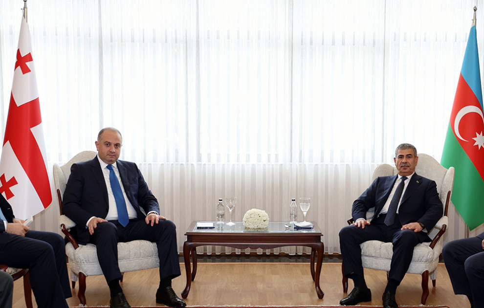 Azərbaycan və Gürcüstan arasında hərbi əməkdaşlığın yeni perspektivləri müzakirə edilib<font color=red> - FOTOLAR</font>