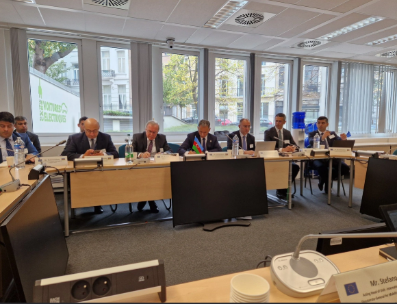 Azərbaycan Aİ ilə Naxçıvanın nəqliyyat infrastrukturunun inkişafına mümkün dəstəyi müzakirə edib<font color=red> - FOTOLAR</font>