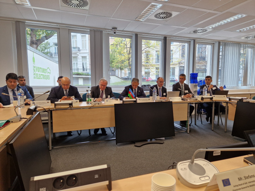 Avropa İttifaqı ilə Zəngəzur dəhlizinin gələcək perspektivləri müzakirə olunub<font color=red> - FOTOLAR</font>