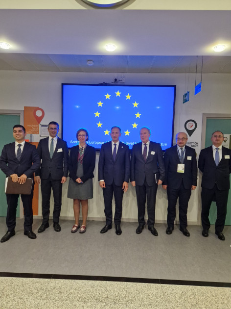 Avropa İttifaqı ilə Zəngəzur dəhlizinin gələcək perspektivləri müzakirə olunub<font color=red> - FOTOLAR</font>