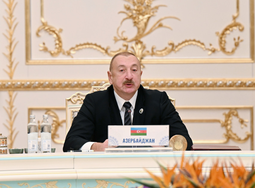 Prezident İlham Əliyev Düşənbədə MDB Dövlət Başçıları Şurasının məhdud tərkibdə iclasında çıxış edib<font color='red'> - YENİLƏNİB 2</font><font color=red> - FOTOLAR</font>