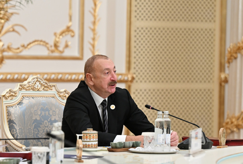 Prezident İlham Əliyev Düşənbədə MDB Dövlət Başçıları Şurasının məhdud tərkibdə iclasında çıxış edib<font color='red'> - YENİLƏNİB 2</font><font color=red> - FOTOLAR</font>