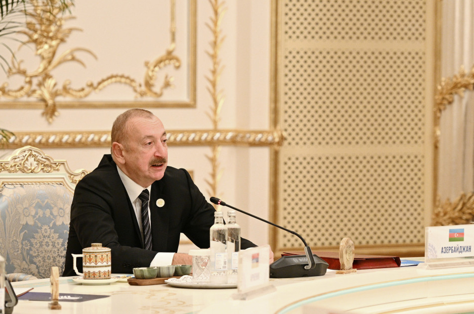 Prezident İlham Əliyev Düşənbədə MDB Dövlət Başçıları Şurasının məhdud tərkibdə iclasında çıxış edib<font color='red'> - YENİLƏNİB 2</font><font color=red> - FOTOLAR</font>