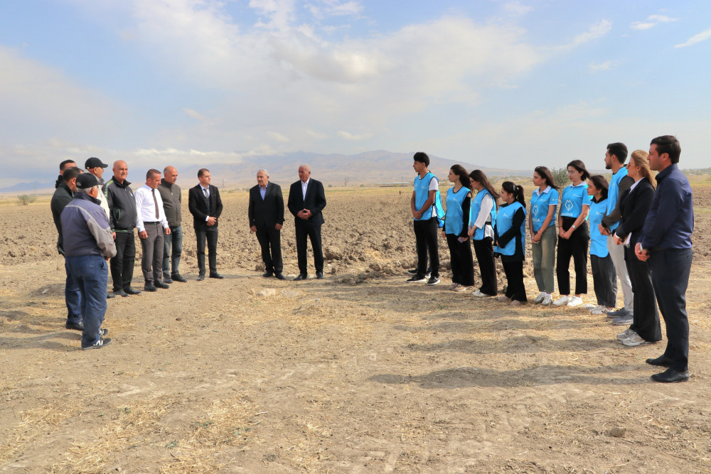 Naxçıvanda səyyar aqronom xidmətinə start verilib<font color=red> - FOTOLAR</font>