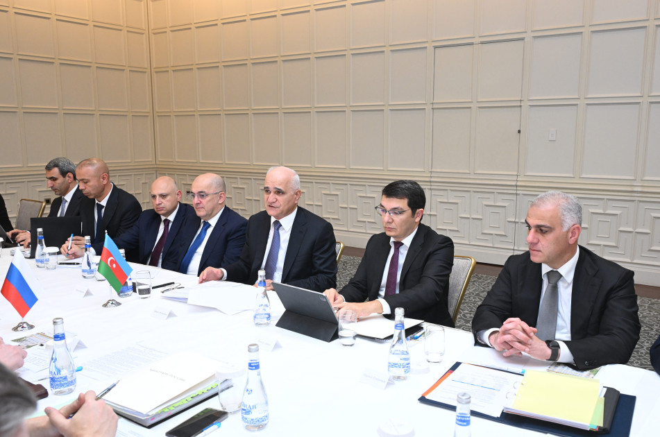 Azərbaycan və Rusiyanın Baş nazirlərinin müavinləri Bakıda görüşüblər<font color=red> - FOTOLAR</font>