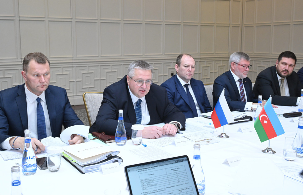 Azərbaycan və Rusiyanın Baş nazirlərinin müavinləri Bakıda görüşüblər<font color=red> - FOTOLAR</font>