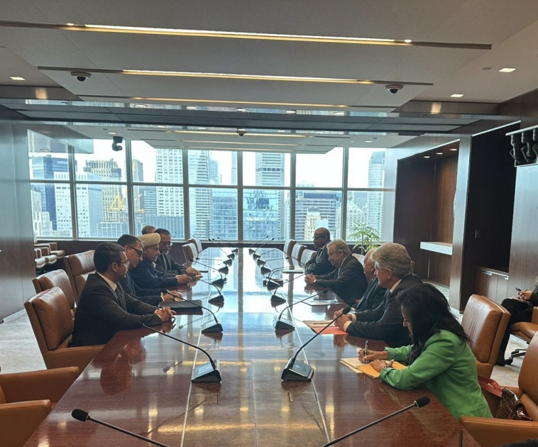 Qafqaz Müsəlmanları İdarəsinin sədri Nyu-Yorkda BMT-nin Baş katibi ilə görüşüb<font color=red> - FOTOLAR</font>