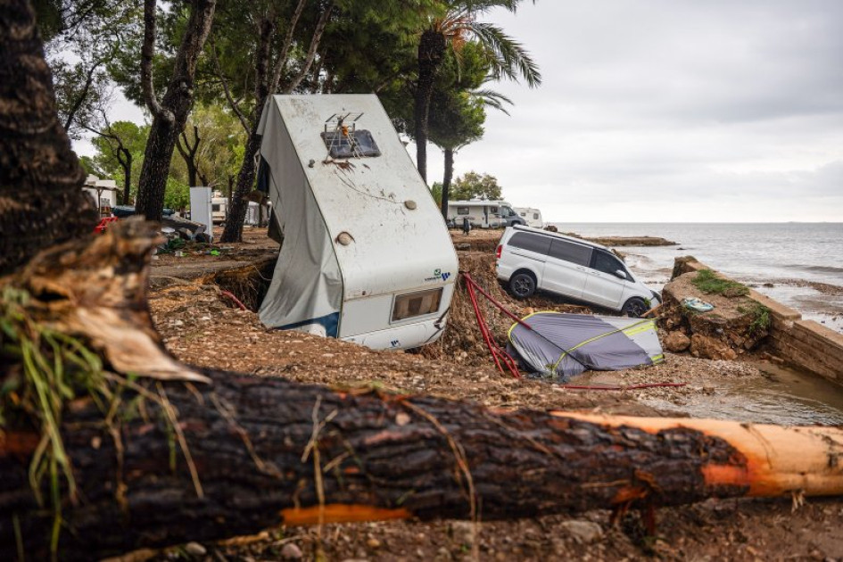 Leysan İspaniyanın şərqində xaosa səbəb olub<font color=red> - FOTOLAR</font>