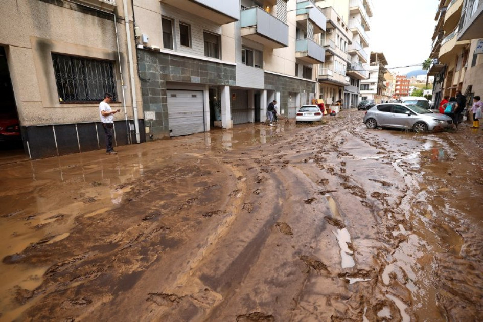 Leysan İspaniyanın şərqində xaosa səbəb olub<font color=red> - FOTOLAR</font>