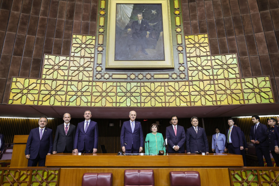 Azərbaycan-Pakistan-Türkiyə Parlament sədrlərinin üçüncü üçtərəfli görüşünün sonunda İslamabad Bəyannaməsi qəbul olunub<font color=red> - FOTOLAR</font>