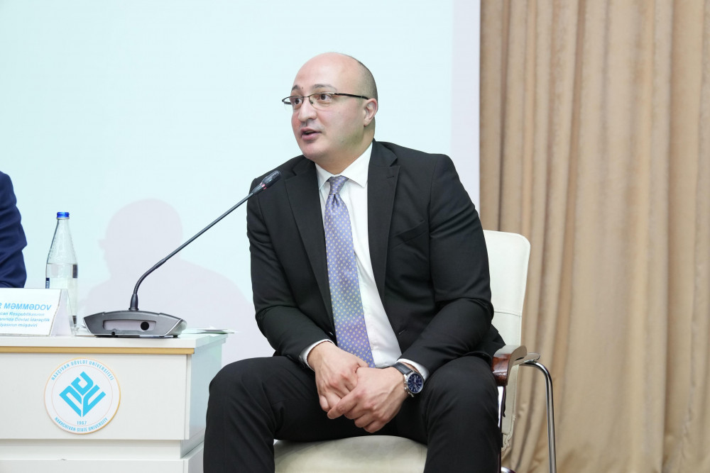 NDU-da “Dövlət suverenliyi və milli birliyin qorunmasının ideoloji əsaslarının təhlili” mövzusunda panel müzakirə keçirilib <font color=red> - FOTOLAR</font>