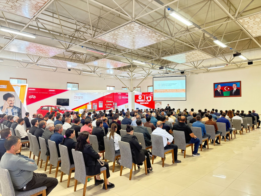 Naxçıvanda “Rəqəmsal gələcəyə doğru: POS-terminal, NKA və əmək münasibətlərində transformasiya” mövzusunda tədbir keçirilib<font color=red> - FOTOLAR</font>