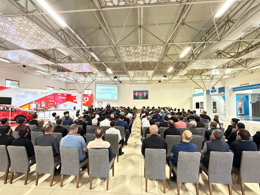 Naxçıvanda “Rəqəmsal gələcəyə doğru: POS-terminal, NKA və əmək münasibətlərində transformasiya” mövzusunda tədbir keçirilib<font color=red> - FOTOLAR</font>