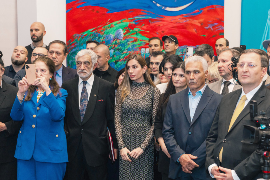 Berlindəki Azərbaycan Mədəniyyət Mərkəzində MAMA “Ana təbiət” beynəlxalq incəsənət sərgisinin açılışı olub<font color=red> - FOTOLAR</font>