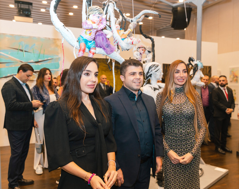 Berlindəki Azərbaycan Mədəniyyət Mərkəzində MAMA “Ana təbiət” beynəlxalq incəsənət sərgisinin açılışı olub<font color=red> - FOTOLAR</font>