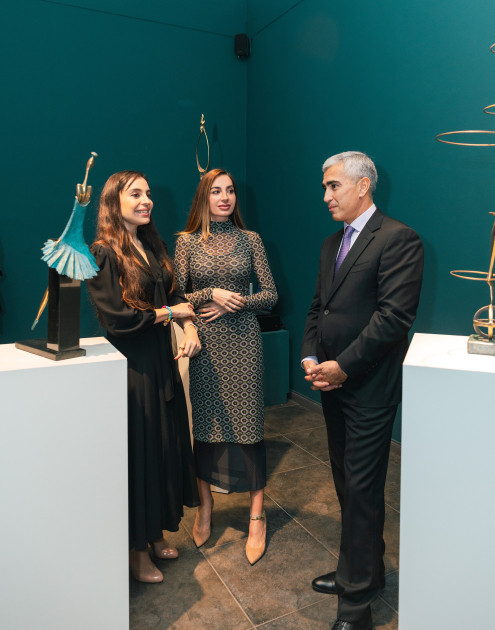 Berlindəki Azərbaycan Mədəniyyət Mərkəzində MAMA “Ana təbiət” beynəlxalq incəsənət sərgisinin açılışı olub<font color=red> - FOTOLAR</font>