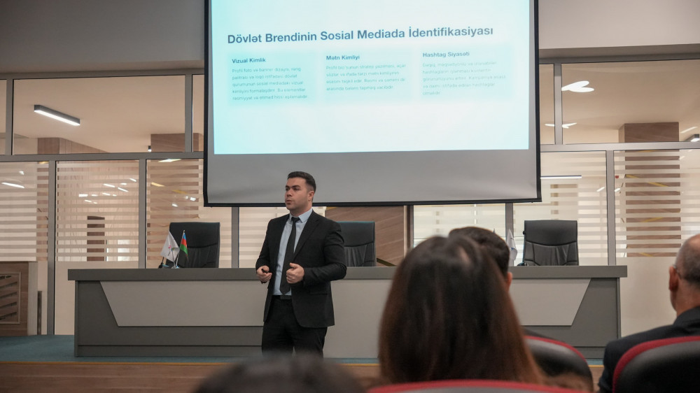 Naxçıvanda dövlət qurumları üçün SMM təlimlərinə start verilib<font color=red> - FOTOLAR</font>