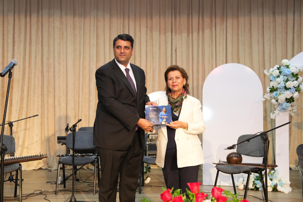 NDU-da tanınmış dilçi alim, professor Mahirə Hüseynovanın 65 illik yubileyi qeyd olunub<font color=red> - FOTOLAR</font>