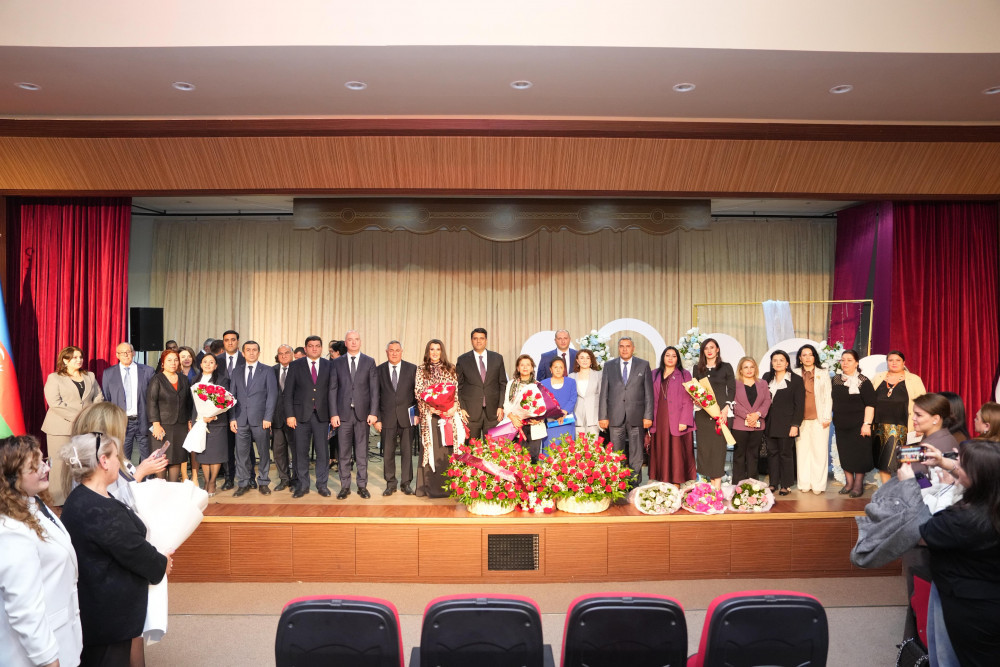 NDU-da tanınmış dilçi alim, professor Mahirə Hüseynovanın 65 illik yubileyi qeyd olunub<font color=red> - FOTOLAR</font>