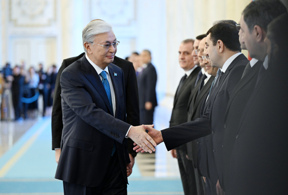 Azərbaycan Prezidenti İlham Əliyevin Astanada rəsmi qarşılanma mərasimi olub<font color='red'> - YENİLƏNİB</font><font color=red> - FOTOLAR</font>