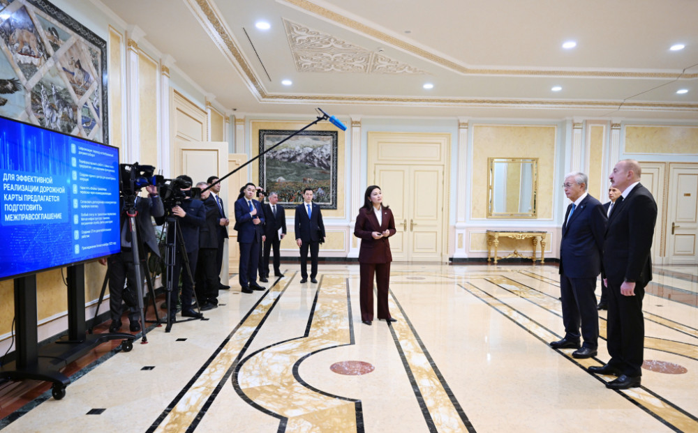 Astanada “Orta Dəhlizin inkişafı” birgə layihəsi təqdim edilib<font color=red> - FOTOLAR</font>