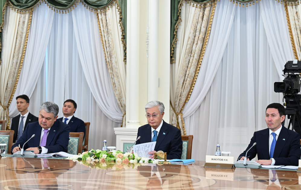 Astanada Azərbaycan-Qazaxıstan Ali Dövlətlərarası Şuranın ikinci iclası keçirilib<font color=red> - FOTOLAR</font>