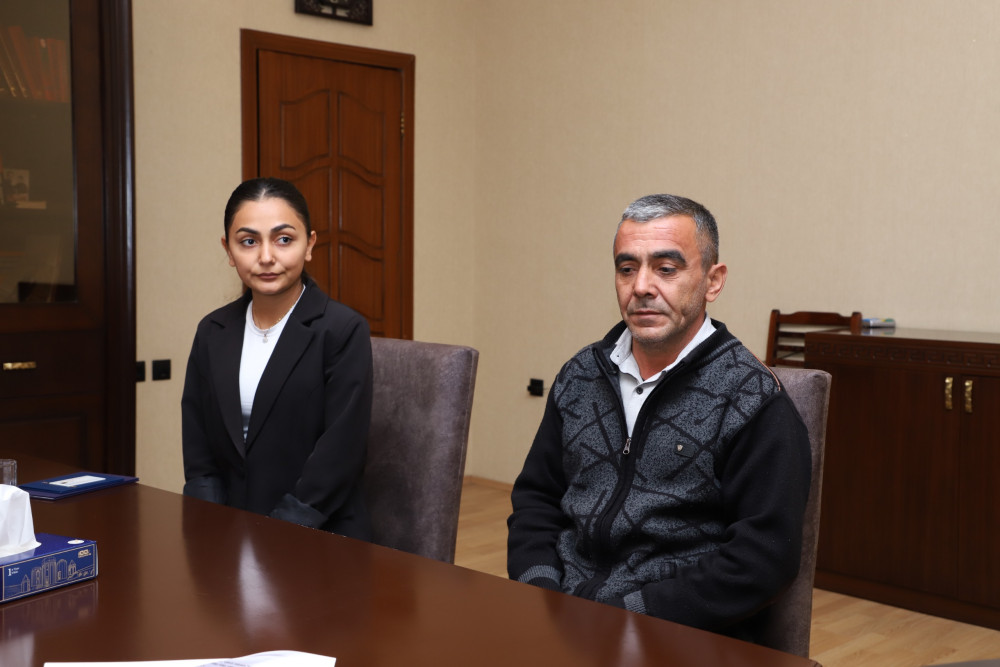 SHXÇDX rəisi Naxçıvanda vətəndaşları qəbul edib<font color=red> - FOTOLAR</font>