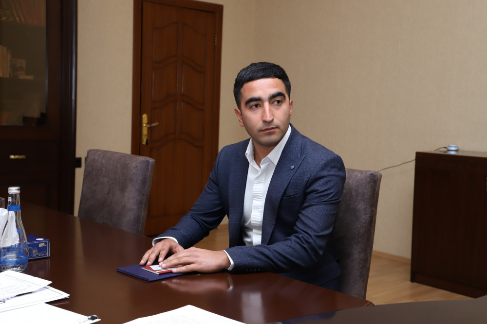 SHXÇDX rəisi Naxçıvanda vətəndaşları qəbul edib<font color=red> - FOTOLAR</font>