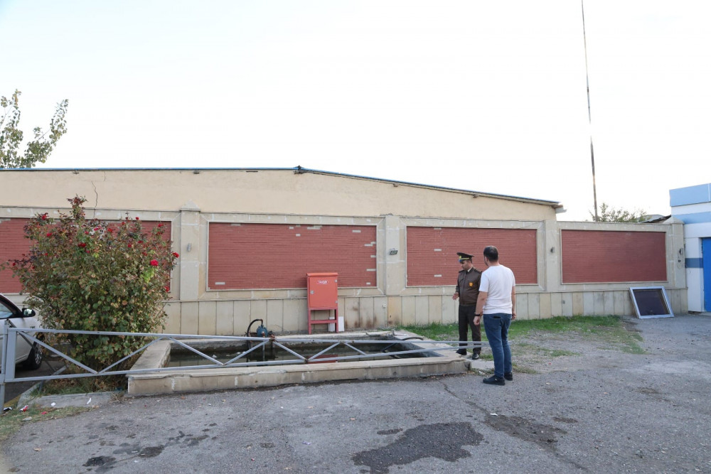 Naxçıvanda yanacaqdoldurma məntəqəsinin fəaliyyəti dayandırılıb<font color=red> - FOTOLAR</font>