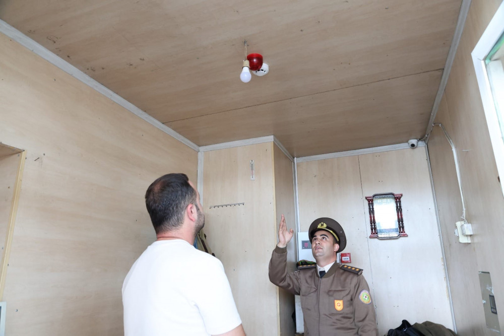 Naxçıvanda yanacaqdoldurma məntəqəsinin fəaliyyəti dayandırılıb<font color=red> - FOTOLAR</font>