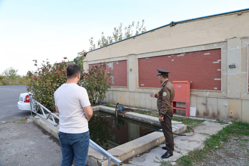 Naxçıvanda yanacaqdoldurma məntəqəsinin fəaliyyəti dayandırılıb<font color=red> - FOTOLAR</font>
