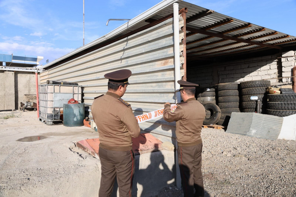 Naxçıvanda yanacaqdoldurma məntəqəsinin fəaliyyəti dayandırılıb<font color=red> - FOTOLAR</font>