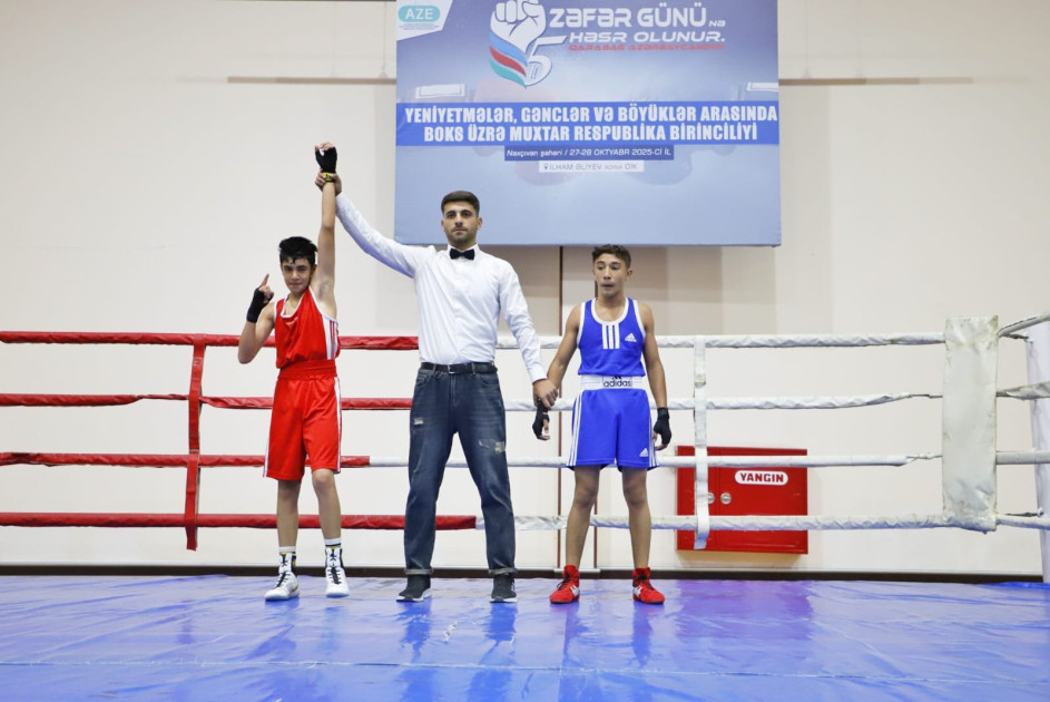 Boks üzrə Naxçıvan birinciliyinə start verilib <font color=red> - FOTOLAR</font>